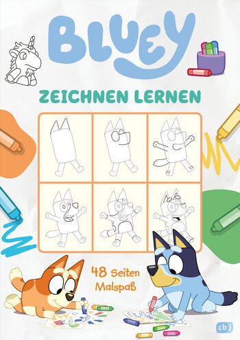 Bluey Zeichnen lernen